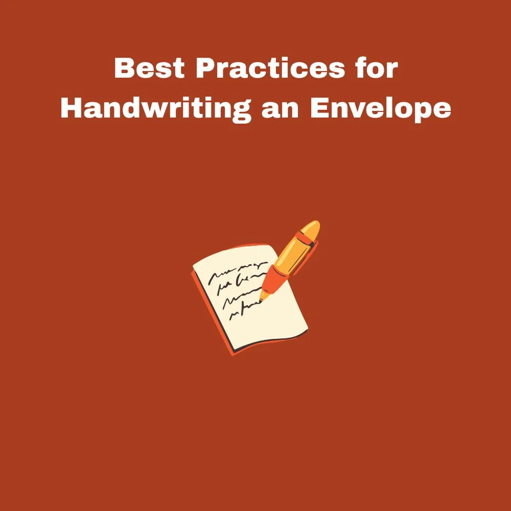 Best Practices for Handwriting an Envelope
