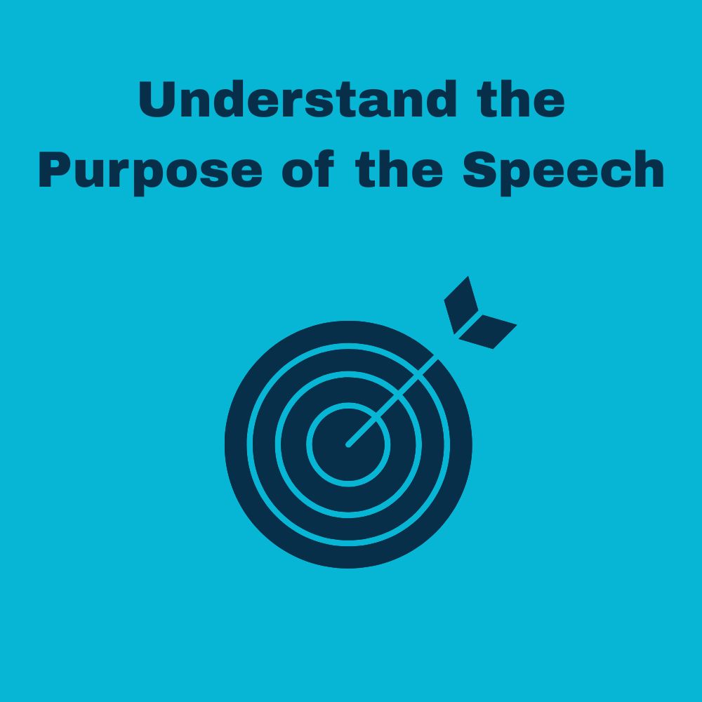 Understand the Purpose of the Speech