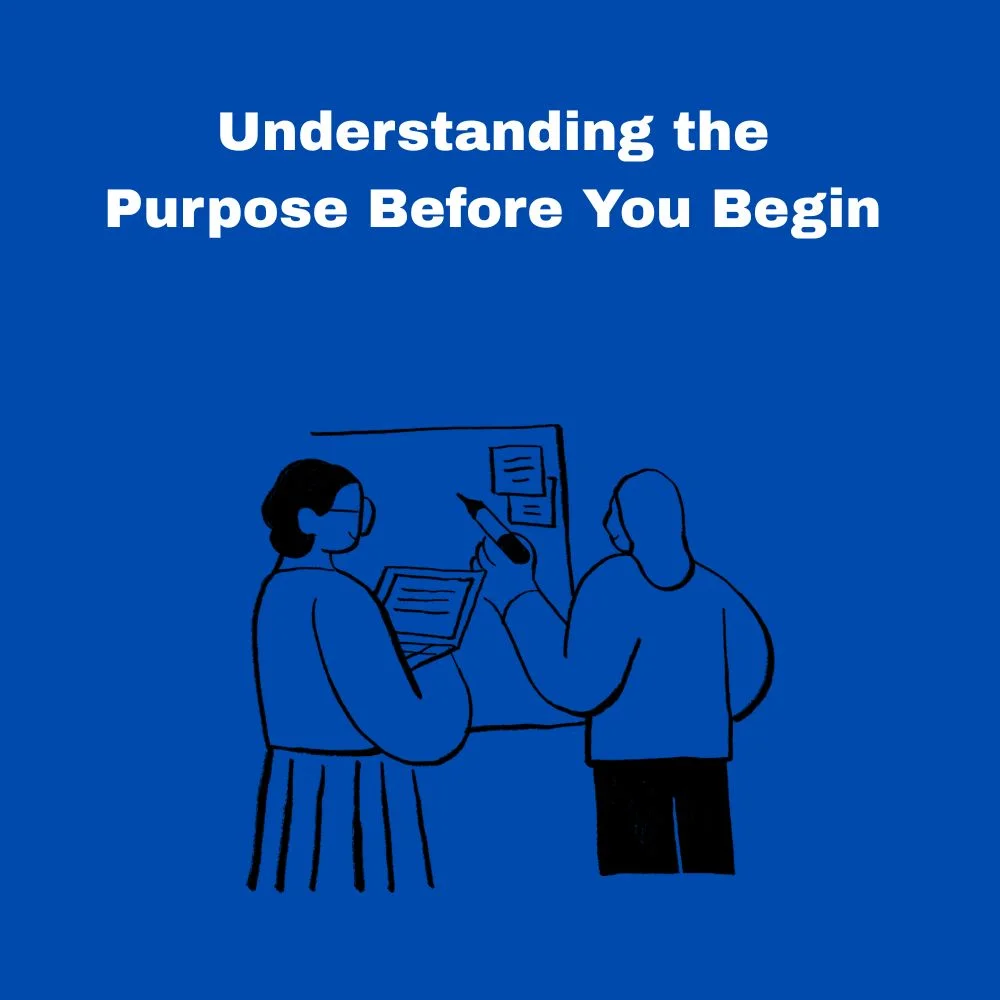 Understanding the Purpose Before You Begin 