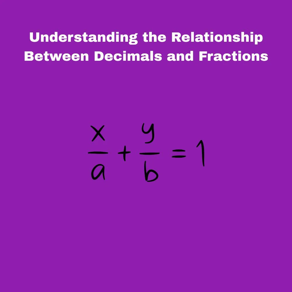 Understanding the Relationship Between Decimals and Fractions