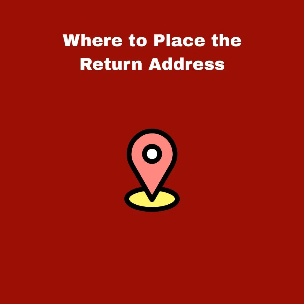 Where to Place the Return Address